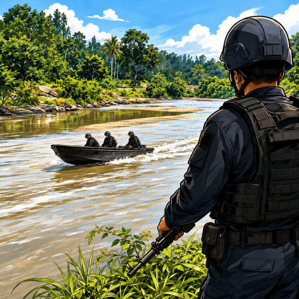 Polis Kelantan Kesan Sindiket Penyeludupan Beralih Ke Laluan Sungai dan Pesisir Pantai