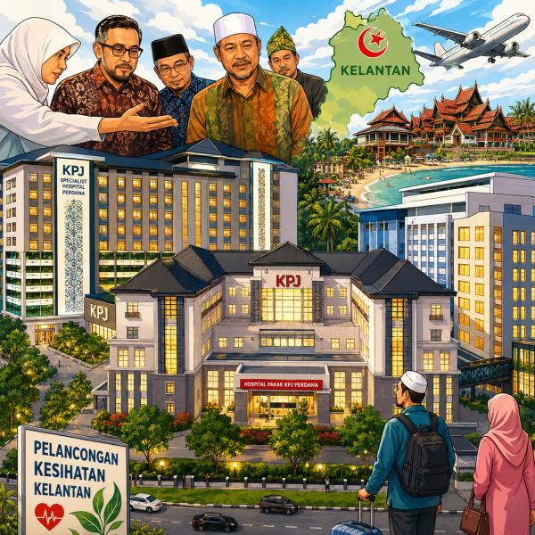 KPJ Perdana Baharu Pacu Kelantan Sebagai Destinasi Pelancongan Kesihatan Serantau