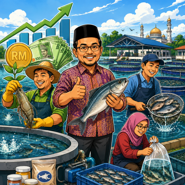 Industri Akuakultur Kelantan Jana RM236 Juta Dalam Tempoh Tiga Tahun